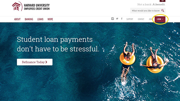 Step-1 Get started with HUECU online banking