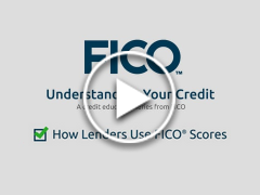 How Lenders Use FICO Scores video thumbnail